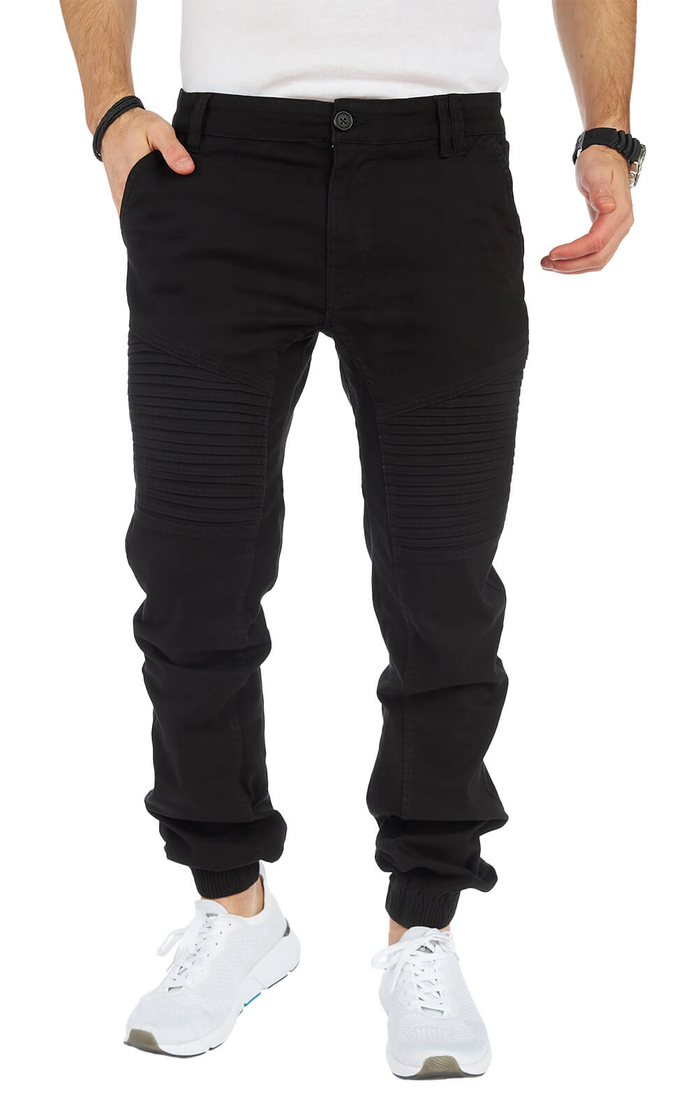 STYLEKO Cargo-Freizeithose Slim fit mit Gürtelschlaufen